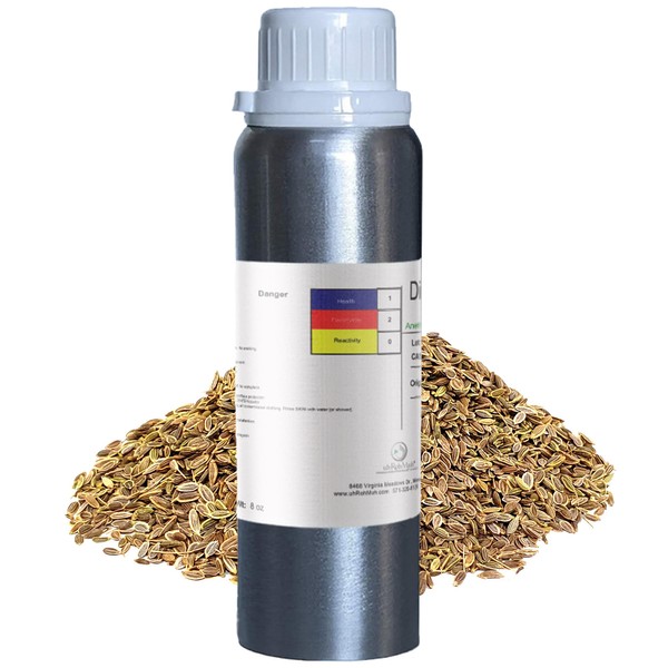 uh*Roh*Muh Dill Seed Essential Oil - Food Grade Essential Oil Sourced from Bulgaria | Anethum Graveolens Essential Oil for Diffuser and Aromatherapy, Skincare, Culinary Delights and DIYs (8 oz)