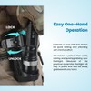 Flashlight Holster for Belt, Flashlight Holder with Lever Side Lock