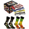 Rainbow Socks Reggae Socks Music Box - 2 Pairs of