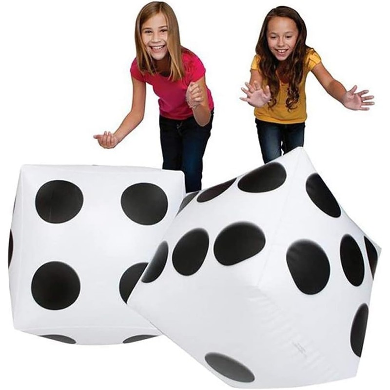 CCINEE Jumbo Dice Giant 50CM Big Beach Ball Jumbo Dice