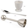 Egg Cracker Topper Set for Soft Hard Boiled Eggs Shell