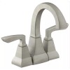 KOHLER Kallan 4 in. Centerset 2-Handle Bathroom Faucet in Vibrant