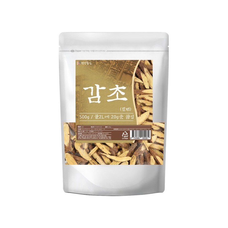 Dried licorice 500g top quality large volume / 말린 감초