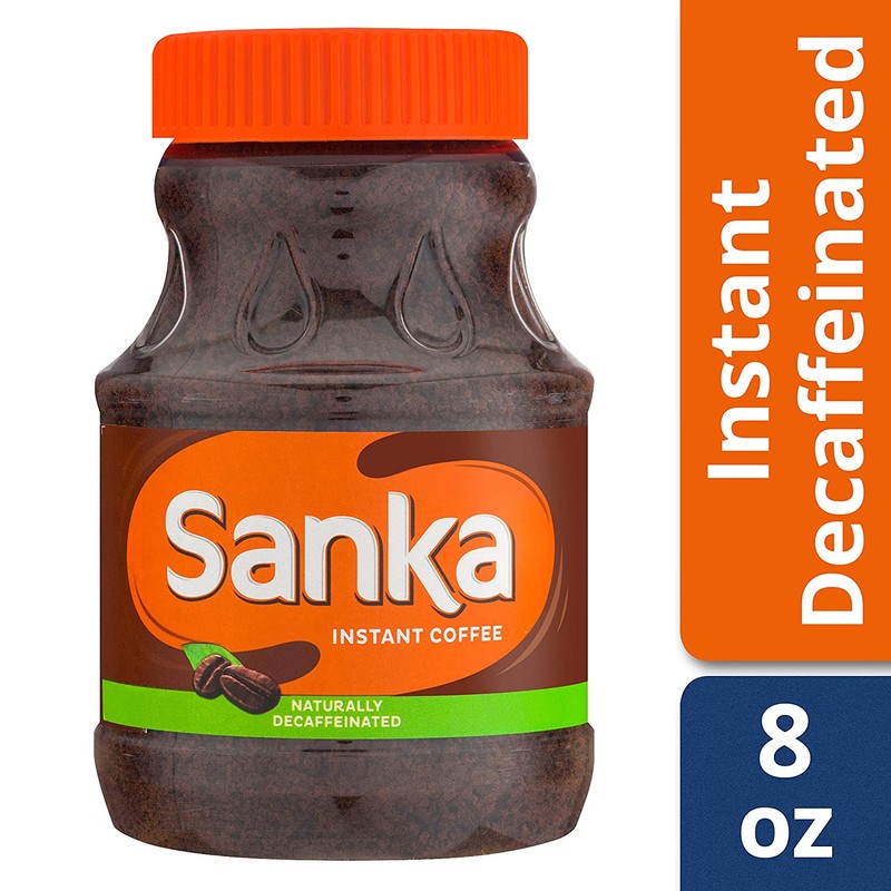 Sanka Instant Decaf Coffee, 4 Count, 32 Ounce