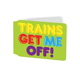 Trains Get Me Off Travelcard Oyster Wallet