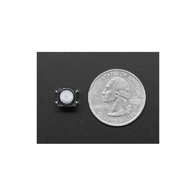 Adafruit 3101 Soft Tactile Button 8mm 10 Count