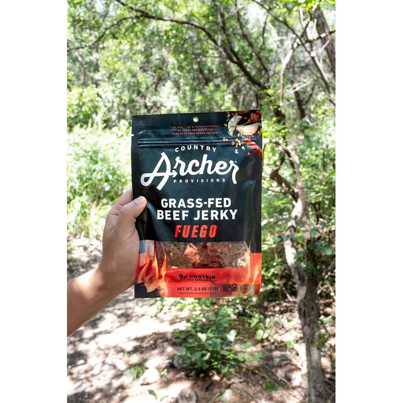 Country Archer Grass Fed Beef Jerky - Beef Jerky Snack