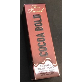 Too Faced Cocoa Bold Em Power Cream Lipstick ~ Buttercream ~ New in Box