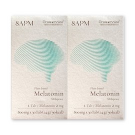 8apm Melapis 800mg / 8apm 멜라피스 800mg X 30정 2박스 식물성 멜라토닌 이지영