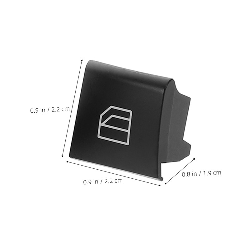 ULTECHNOVO 4pcs Window Control Switch Button Covers for R Durable