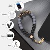 Penekin Silicone Beaded Phone Wrist Strap with Metal Tether Tab,