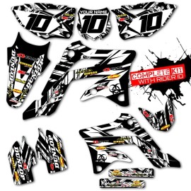 MX ISLAND Graphics Kit for Suzuki RM85 (2005-2025) Island strike Motocross Stickers Decals