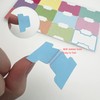 Sticky Index Tabs 60PCS Writable Sticky Notes Flags Paper Blank