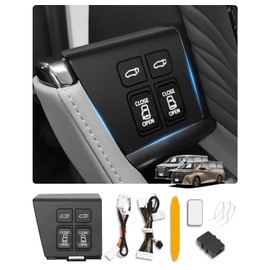 Toyota Alphard/Vellfire 40 Series Driver Seat Expansion Door Switch Kit, Power Slide Door Switch, Alphard 40, Power Back Door Open Kit, ALPHARD40/VELLFIRE40, AAHH4, AGH4, TAHA4, R5.6~, Rear Door