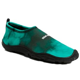 Svago Zapatos para Playa Calzado acuático Aqua Unisex niños, Tie Dye Menta, Talla 17.0 cm
