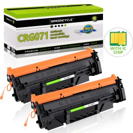 For Canon CRG-071 Toner For Canon 071 imageClass LBP121dn MF272dw MF273dw MF274dn LOT - 2PK