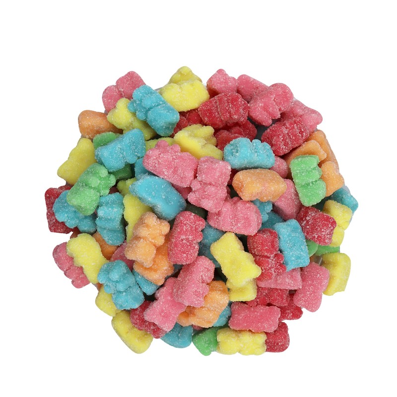 Smarty Stop Gummy Bear (Sour Neon Bear, 1 Pound (Pack