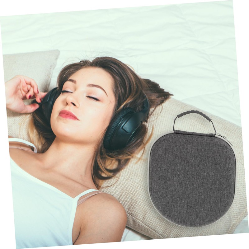 jojofuny Portable Headset Carrying Case for Storage Bag Auto Sleep