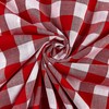 Richcheck 60" Gingham Check 1" Red, Fabric by the Yard
