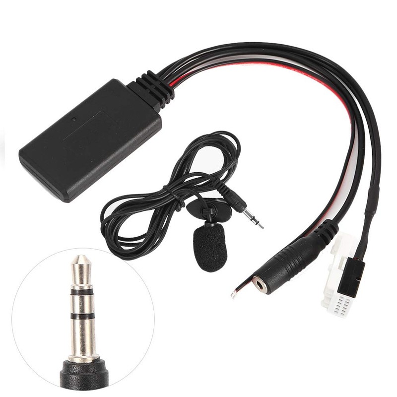 Bluetooth Audio Cable, Car Bluetooth Audio MP3 Cable Adapter with