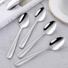 Buyit Tea Spoons Coffee Spoons Dessert Spoons, Set of 6,