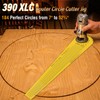 390 Circle Cutting Jig, 7″–52¾″ for Compact & Cordless Routers