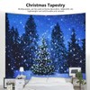 Christmas Tapestry Exquisite Christmas Tree Pattern Wall Hanging Blanket for