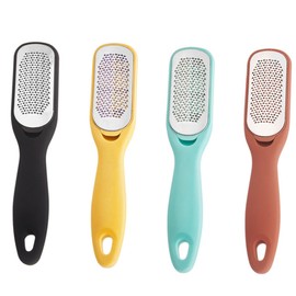 BIUDECO Professional Foot File Callus Dead Skin Remover Double-sided Stainless Steel Foot Scraper