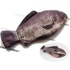 NA Fish Pen Bag Funny Pencil Case Fish Shape Zipper