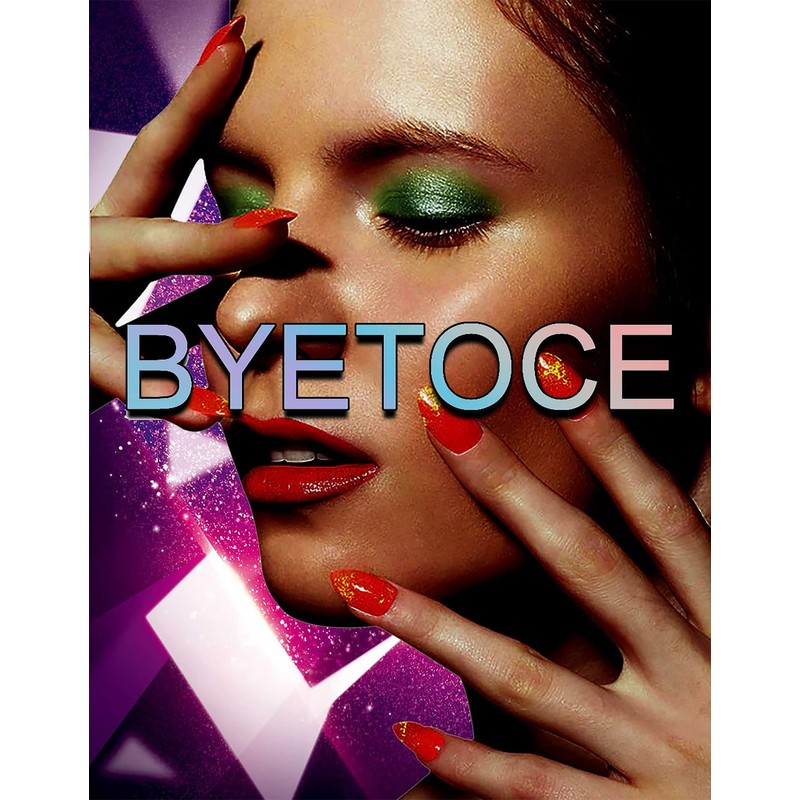 Long Square Press On Nails St.Patrick’s Day Fake Nails Green