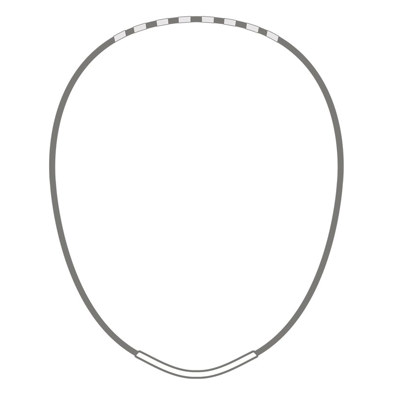 [リエリィ] コラントッテ公式 ループネックレス 磁気ネックレス レディース 女性 チョーカータイプ グレージュ フリーサイズ