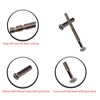 M4 Door Handle Screws with Connecting Sleeve Male to Female