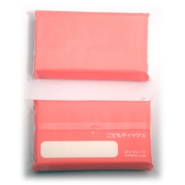 Children's Tissue Mini Plain Peach 60P