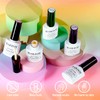 RARJSM Gel Nail Polish Set 6Pcs Pastel Gel Polish Rainbow