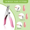 Acrylic Nail Tips Set, Venares 500 Pieces White Nail Tips