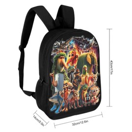 Piegricdiat Backpack Casual Daypack Backpacks 17 Inch Shoulder Backpack Lightweight Daypack