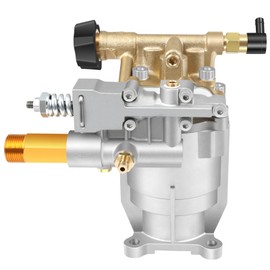 3/4" Shaft Horizontal Pressure Washer Pump, MAX 3200 PSI @ 2.5 GPM, Repalce for Most Parts Pressure Washers With Horizontal Engines