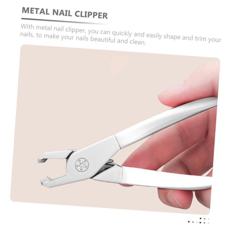 Healeved Ergonomic Nail Clippers for Manicure Pedicure Stainless Steel Easy
