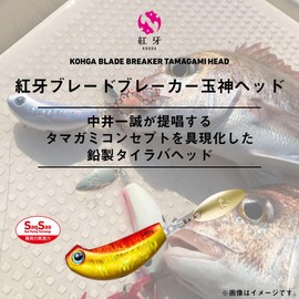 Daiwa Tylaba Red Blade Breaker Gyokami Head 80G MG Red