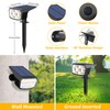 Sucolite 8-Pack Solar Spot Lights Outdoor Waterproof IP65, 3 Lighting