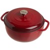 Lodge 6 Quart Enameled Cast Iron Dutch Oven with Lid
