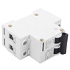 2P Miniature Circuit Breaker DIN Rail Mount Disconnect Switch for