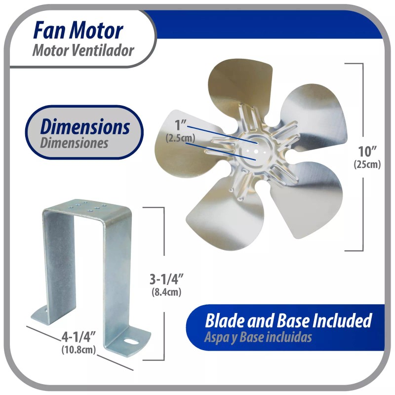 Appli Parts APFM-161E 16W refrigeration condenser and evaporator motor 115V
