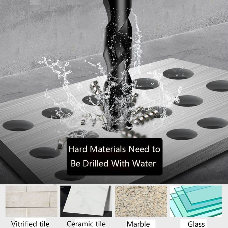 10pcs 6mm Masonry Drill Bits Set for Concrete Tile Brick