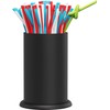 MyLifeUNIT Straw Holder Dispenser, Stainless Steel Kitchen Utensil Organizer 6.7"