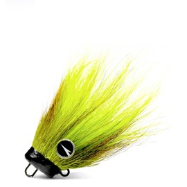 Vmc Tete Plombee Mustache Rig - L - 40g - Chartreuse - AVM550125