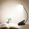 4LEDs USB Rechargeable Light Dimmable 360 Degree Flexible Clip on
