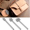 3Pcs Prong Chisel Silver Tool Steel 2/4/6 Prongs DIY Hand