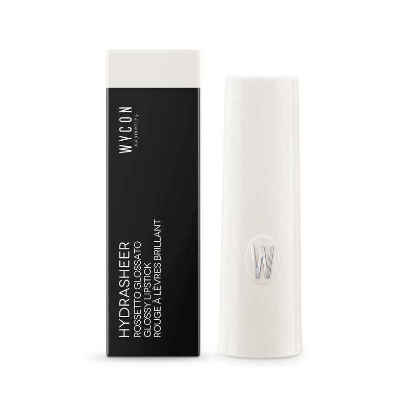 WYCON Cosmetics Hydrasheer Glossy Lipstick, Soft and Comfortable Formula, Wet