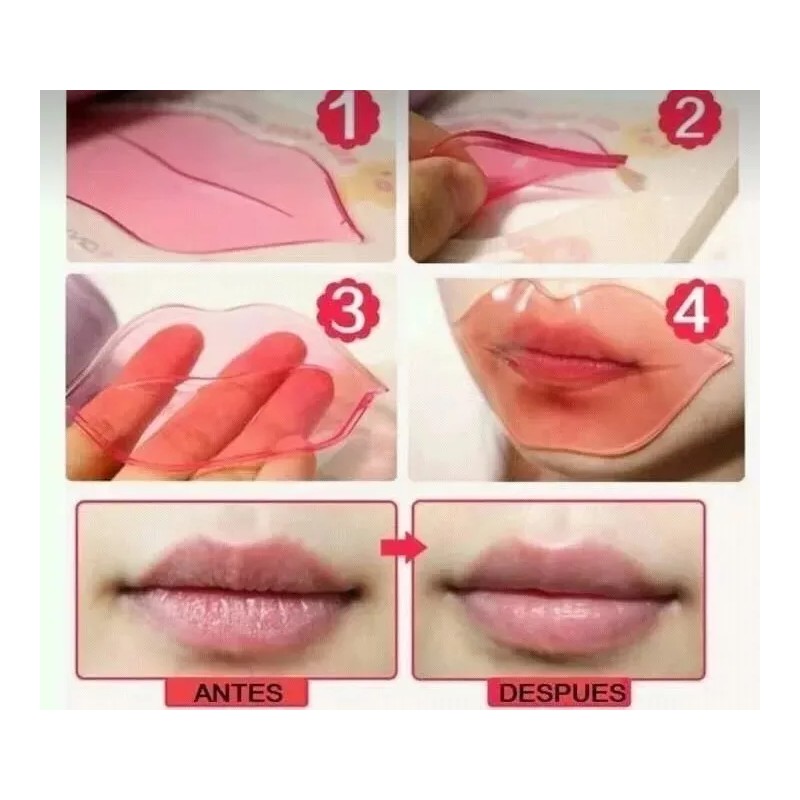 Misorel 25 Mascarillas Labios Hidratantes + 25 Parches P Ojos